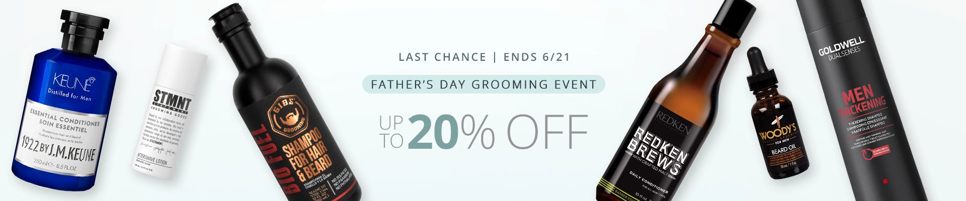 Father's Day Grooming Event: Up to 20% Off