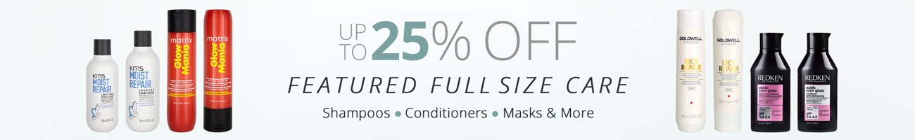 Up to 25% Off Featured Full Size Care