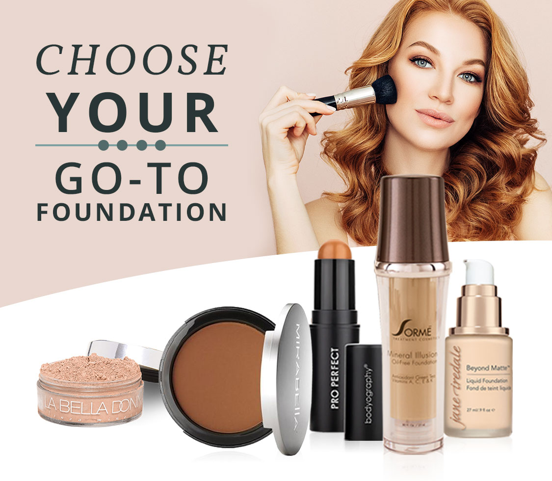 Choose Your Go-To Foundation