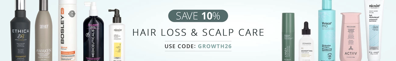 10% off Hair Loss & Scalp Care | Use Code: GROWTH26