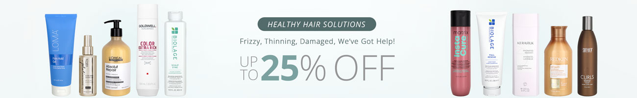 Up to 25% Off Healthy Hair Solutions