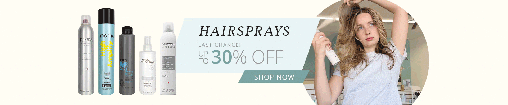 Last Chance| Up to 30% Off Hairsprays