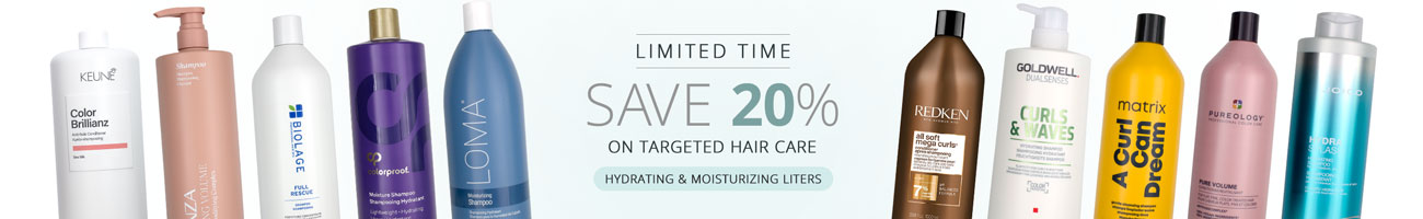 20% off Hydrating & Moisturizing Liters