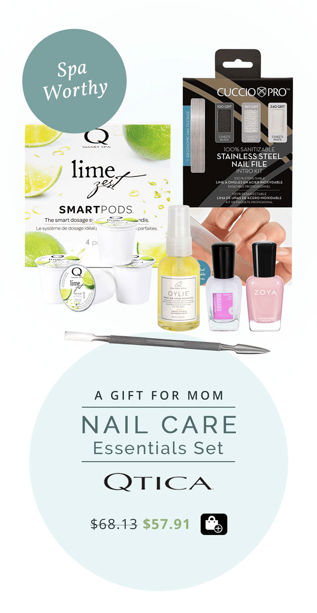 A Gift for Mom: Nail Care Essentials Set - Spa Worthy, Reg. 68.13 | Sale $57.91
