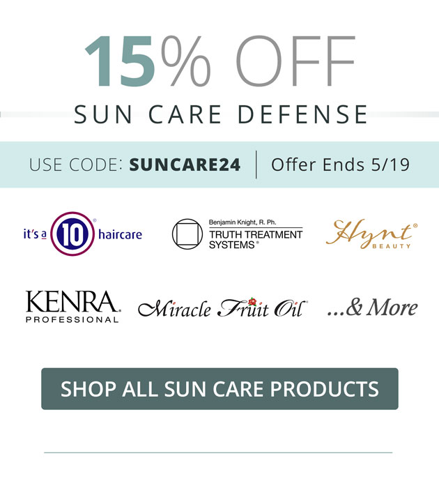 15% Off Sun Care Defense - Shop All Sun Care Products