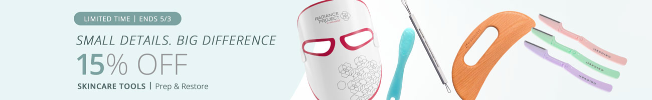 15% off Skincare Tools 