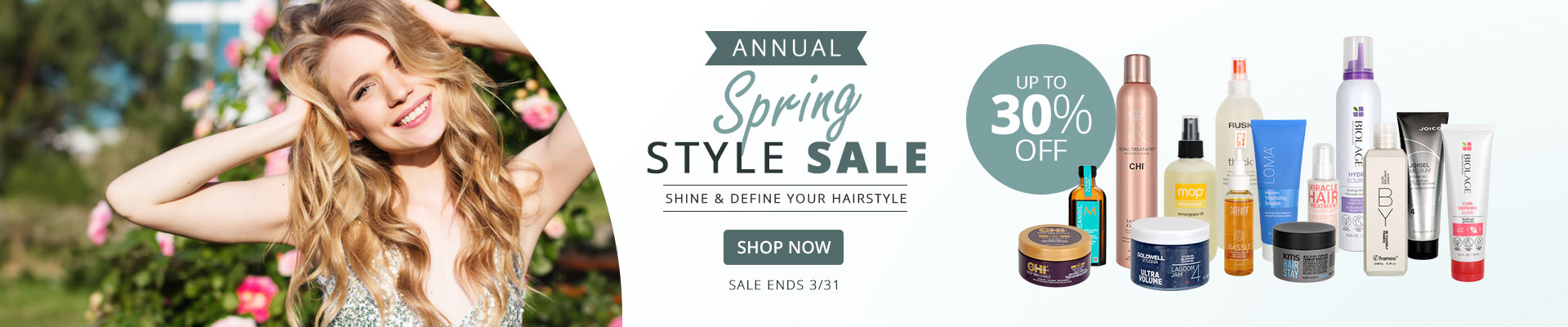 Annual Spring Style Sale | Up to 30% off - Shop Now - Ends 3/31