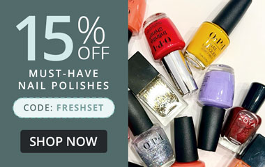 15% Off Nail Polishes | Use Code: FRESHSET