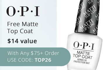 A Free OPI Matte Top Coat
