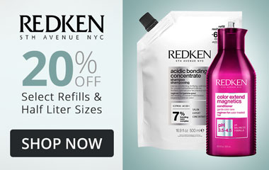 20% off Redken Refills & Half Liters | Shop Now