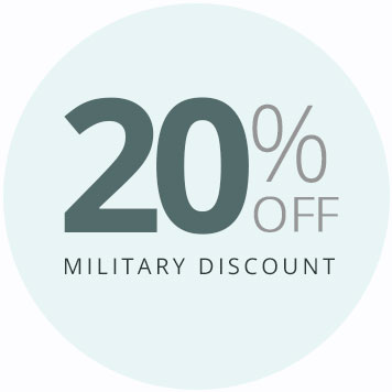 20% Military Discount