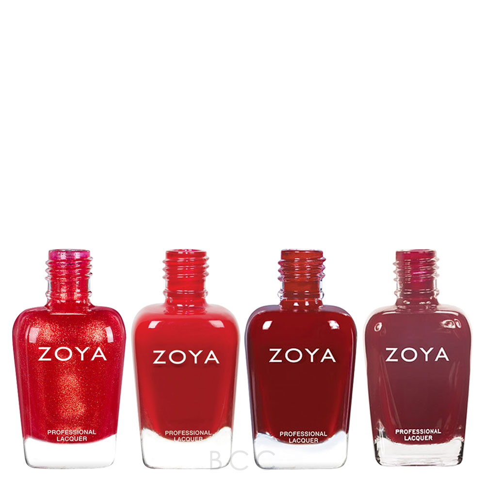 Zoya Nail Polish Quad - Reds Set | Beauty Care Choices