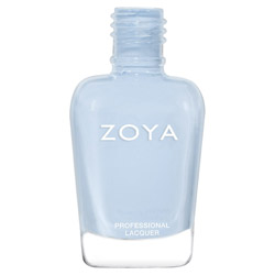 Zoya Nail Polish - Blu #ZP653 - Blue Cream