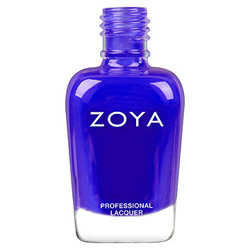 Zoya Nail Polish - Neon Blue Mirajane #ZP870 0.5 oz (765011039370) photo
