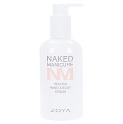 Zoya Naked Manicure - Healing Dry Skin Hand & Body Cream 8.5 oz (ZTNMHHC01 765011053673) photo