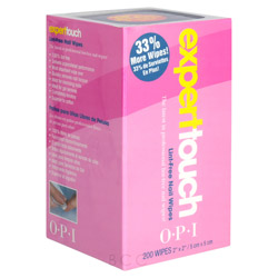 OPI Expert Touch Lint-Free Nail Wipes 200 piece (865655 619828008572) photo