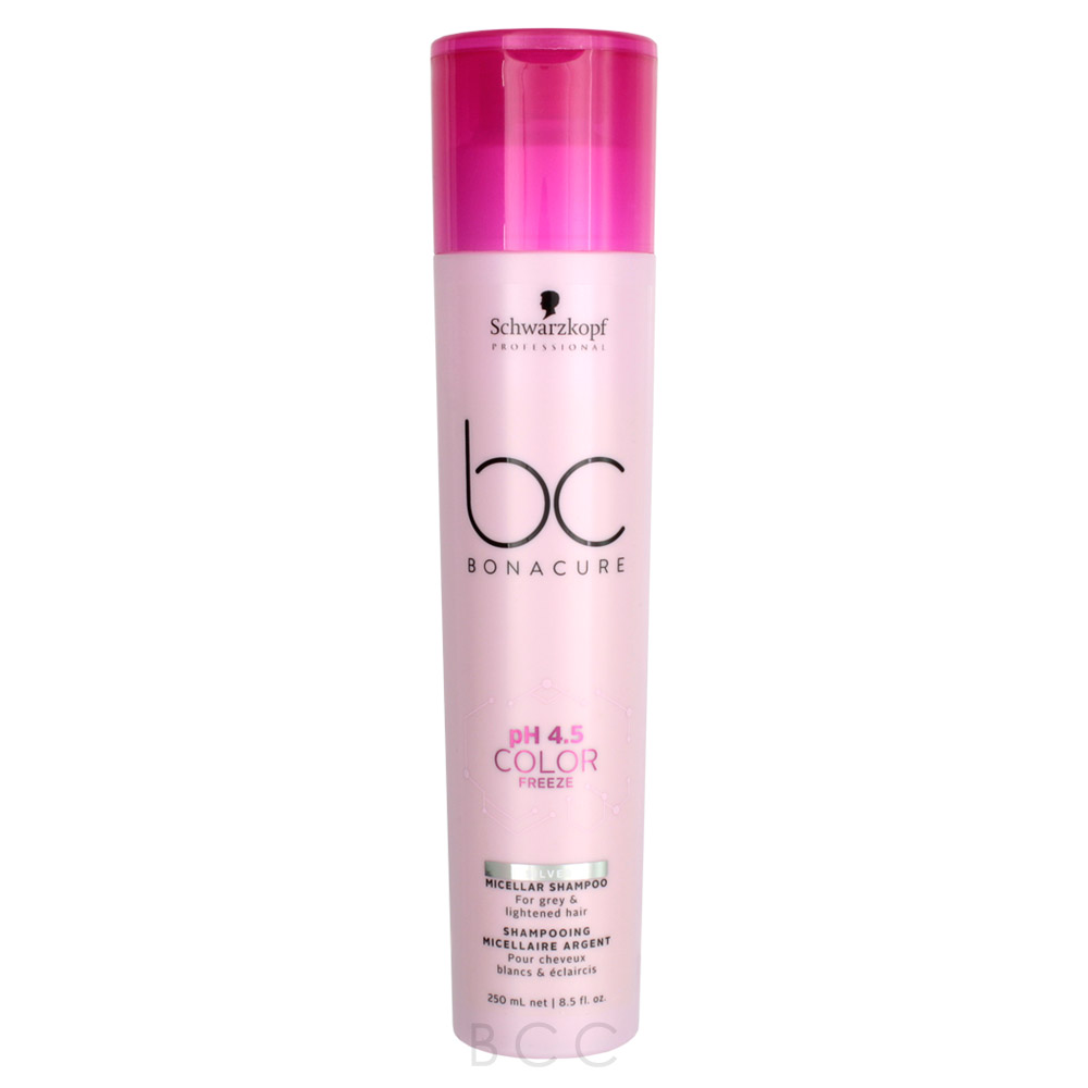 Schwarzkopf Bc Bonacure Ph 4 5 Color Freeze Silver Micellar