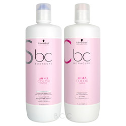 BC Bonacure pH 4.5 Color Freeze Silver Liter Duo 2 piece (845940020127) photo