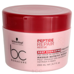 BC Bonacure Peptide Repair Rescue Deep Nourishing Treatment 6.7 oz (2326788 4045787429091) photo