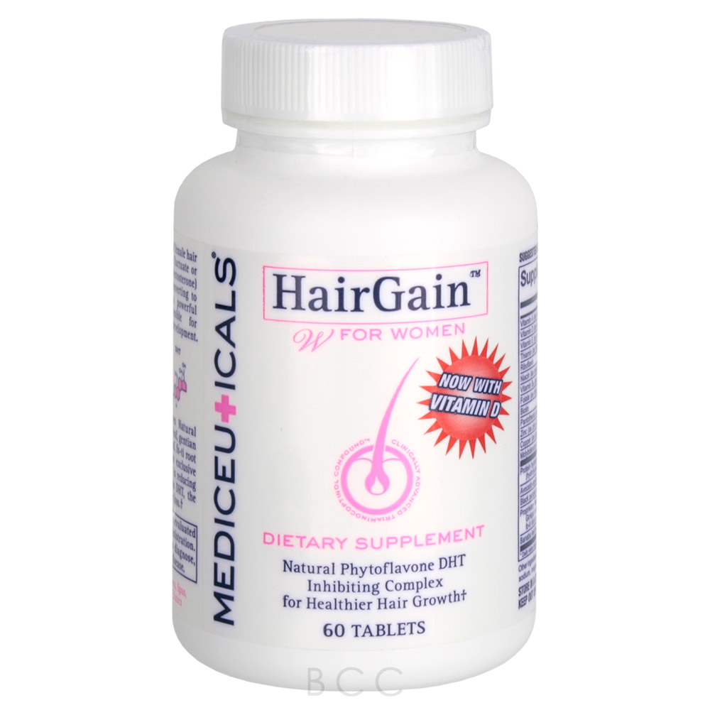 MEDIceuticals HairGain - Dietary Supplement for Women 60 ...