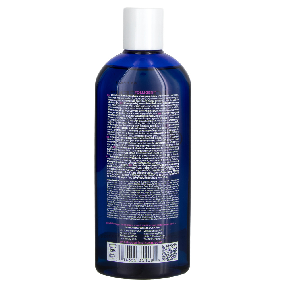 Back MEDIceuticals Folligen Normal Scalp & Hair Shampoo for Women 8.45oz