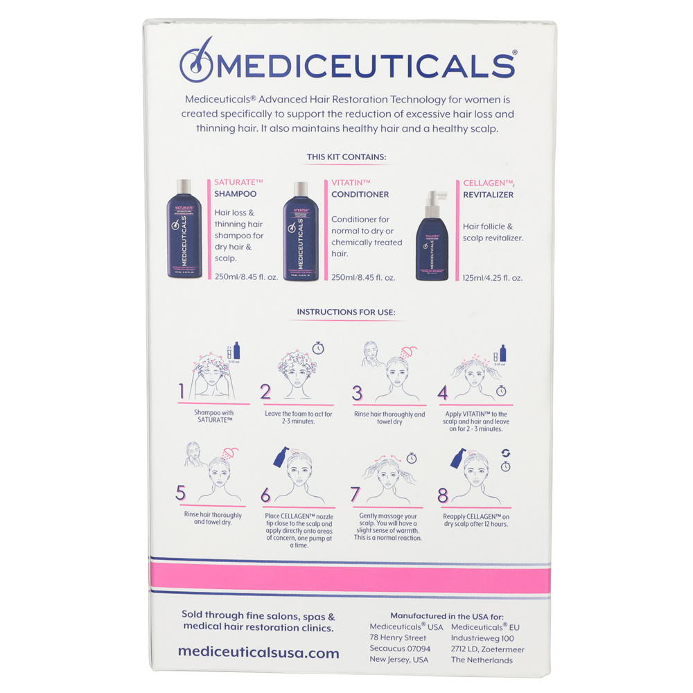 MEDIceuticals Women's Advanced Hair Restoration Kit for Dry