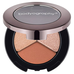 Bodyography Expressions Trio Eye Shadow Brown Eyes (Warm Brown, True Gold, Rose Gold) (6576) photo