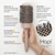 Cricket Hapi Brush Collection High Heat Harmony Thermal Brush 2inches
