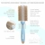 Cricket The Bay Brush Collection Blondie Round Brush 2.25inches