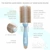 Cricket The Bay Brush Collection Blondie Round Brush 2.5inches