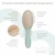 Cricket The Bay Brush Collection Blondie Mini Wooden Bristle Paddle Brush