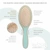 Cricket The Bay Brush Collection Blondie Wooden Bristle Paddle Brush