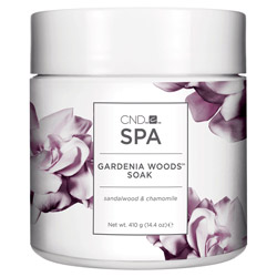 CND SPA Gardenia Woods Soak - Sandalwood & Chamomile 14.4 oz (PP058370 639370909097) photo