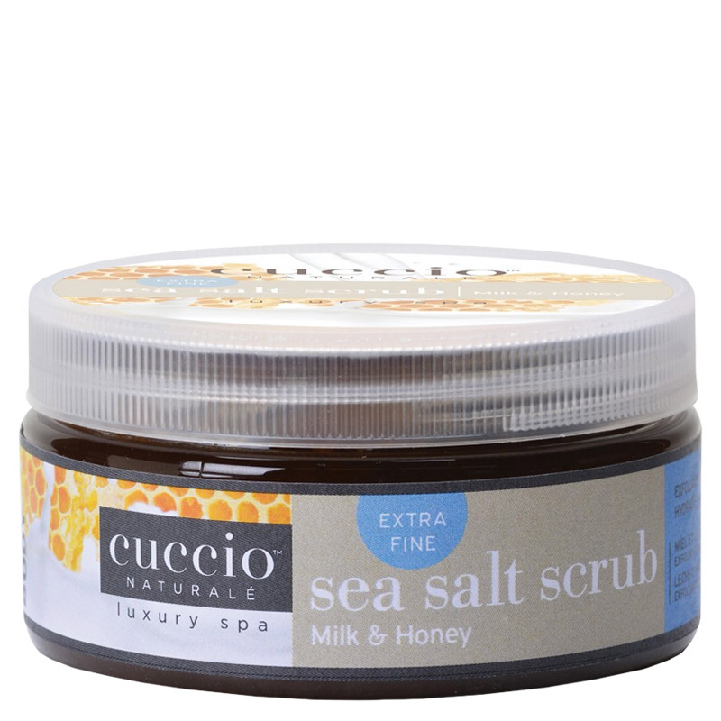 Cuccio Naturale Milk & Honey Sea Salt Scrub Beauty Care Choices