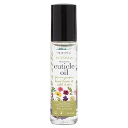 Cuccio Naturale Botanicals Revitalizing Cuticle Oil Roll-On Italian Garden Collection - Tuscan Garden Hawthorn & Wild Daisy