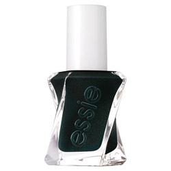Essie Gel Couture - Hang Up The Heels #410 Jet Black Jade Shimmer (K3229000 884486304032) photo
