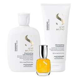Alfaparf Semi di Lino Shine Like a Diamond Set