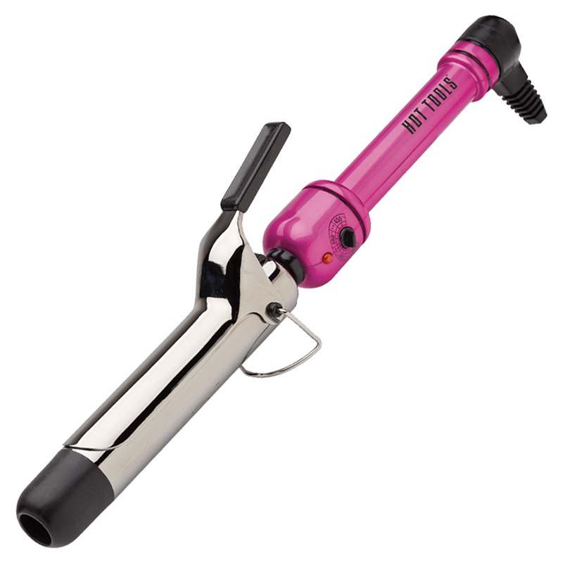 how to curl hair with a hot tools curling iron