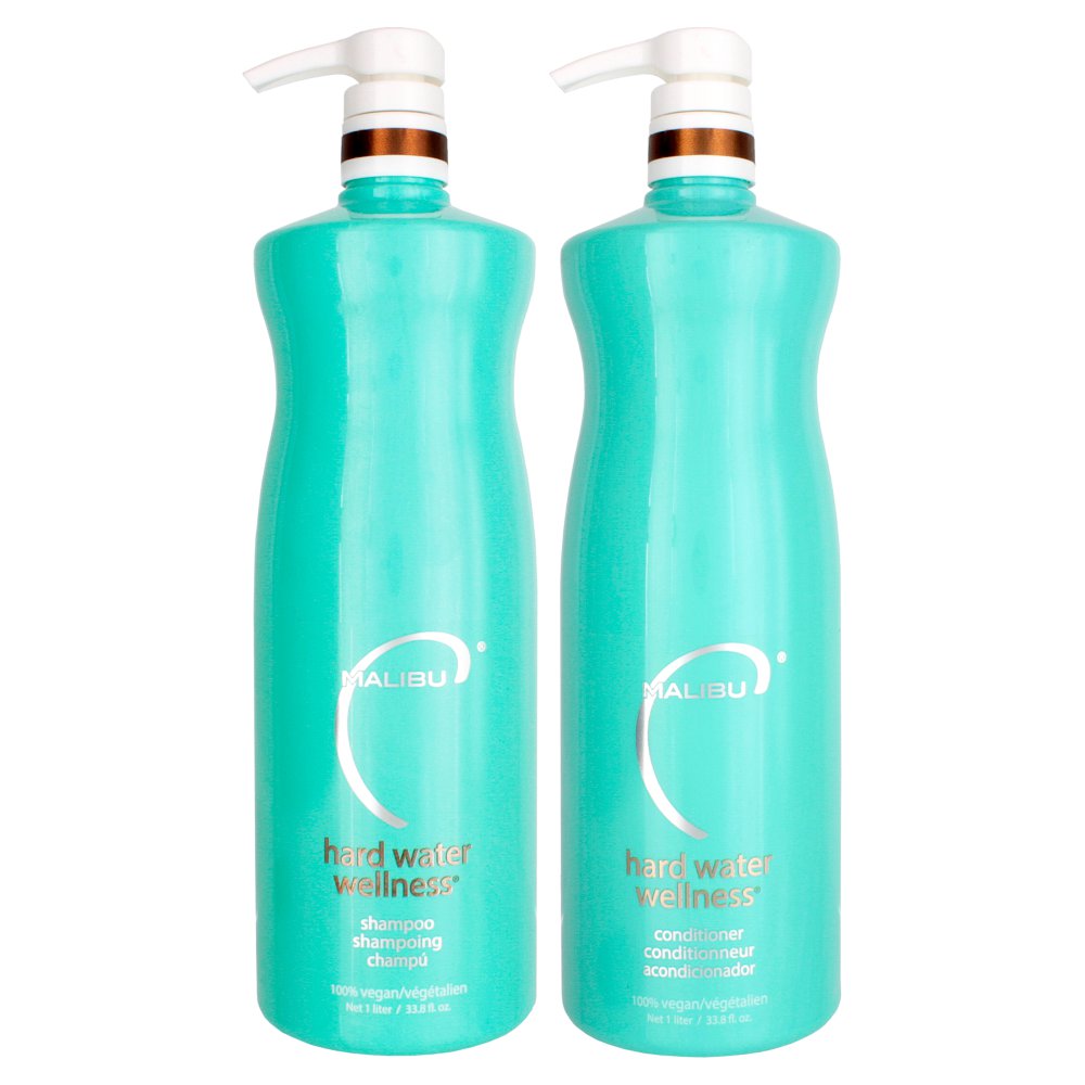 Malibu C Hard Water Wellness Shampoo & Conditioner Set Beauty Care