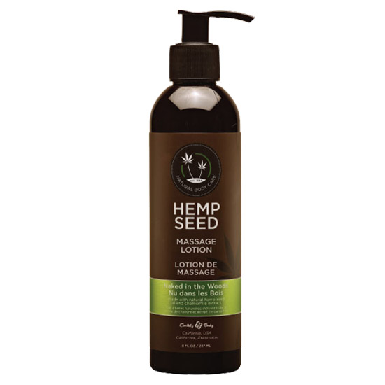 Earthly Body Hemp Seed Massage Lotion Beauty Care Choices