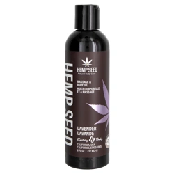 Earthly Body Hemp Seed Massage & Body Oil 8oz