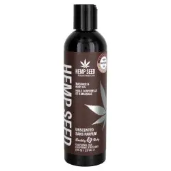 Earthly Body Hemp Seed Massage & Body Oil 8oz