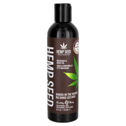 Earthly Body Hemp Seed Massage & Body Oil Naked in The Woods (MAS022 898788000950) photo