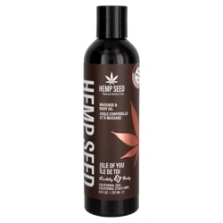 Earthly Body Hemp Seed Massage & Body Oil 8oz