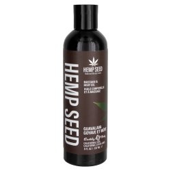 Earthly Body Hemp Seed Massage & Body Oil Guavalava (MAS068 879959003260) photo