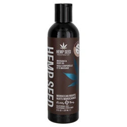 Earthly Body Hemp Seed Massage & Body Oil 8oz