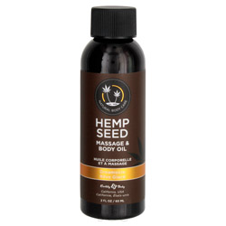 Earthly Body Hemp Seed Massage & Body Oil Dreamsicle (MAS206 879959004502) photo