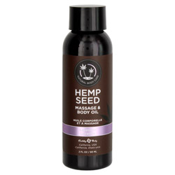 Earthly Body Hemp Seed Massage & Body Oil Lavender (MAS217 879959004533) photo