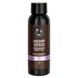 Earthly Body Hemp Seed Massage & Body Oil 2oz