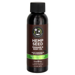 Earthly Body Hemp Seed Massage & Body Oil Naked in The Woods (MAS222 742025191614) photo